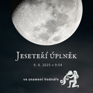 🌕✨ Dnes nás čeká jeseteří úplněk ve Vodnáři – čas svobody, odvahy a nových začátků. Je to pozvání pustit vše, co už vám...